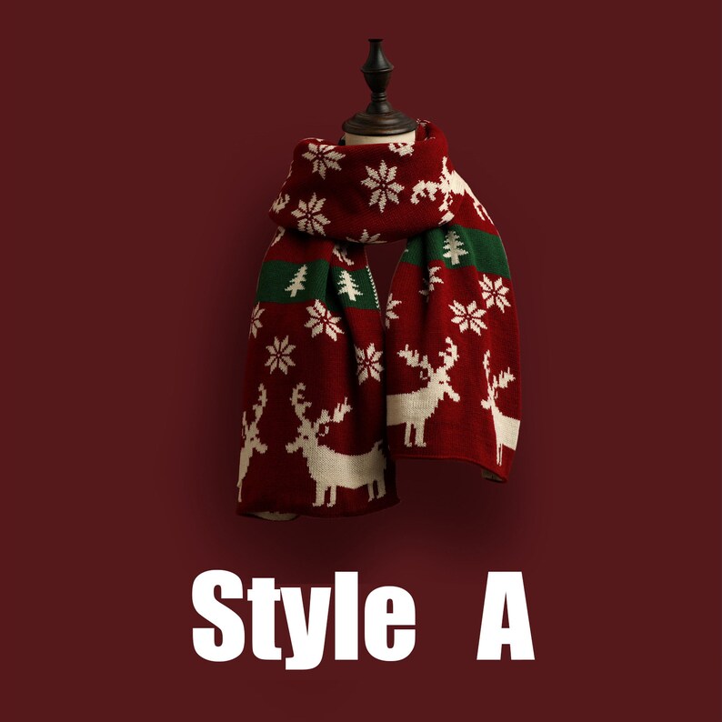 Winter Christmas Scarf