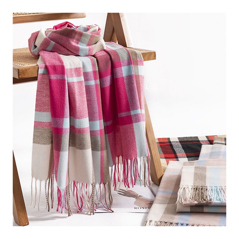 Winter Simple Knitted Scarf