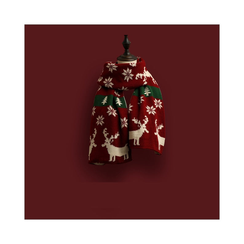 Winter Christmas Scarf
