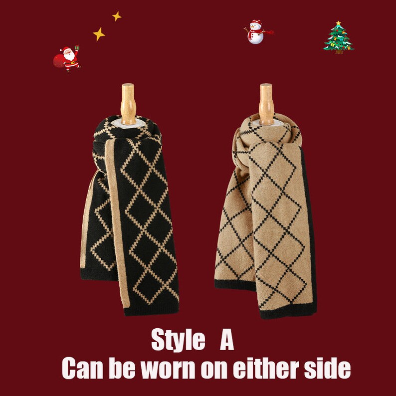 Winter Knitted Scarf