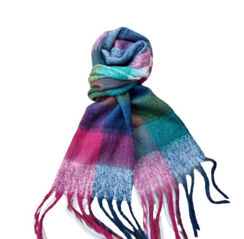 Blanket scarf, warm scarf